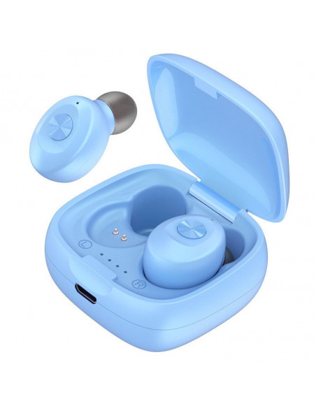 AURICULARES ESTÉREO WIRELESS TWS, 350mAh, 98dB. MB-EPI12