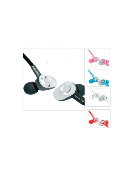 AURICULARES CON MICRÓFONO INCORPORADO CABLE 1.2M, CONECTOR 3.5MM MB-EP004