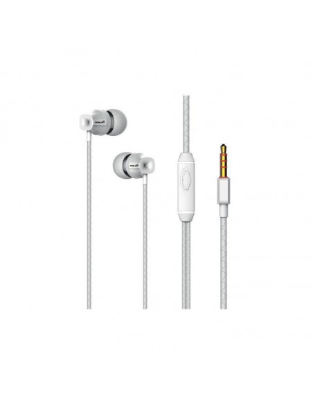 AURICULARES CON MICRÓFONO INCORPORADO CABLE 1.2M Y CONECTOR DE 3.5MM MB-EP003