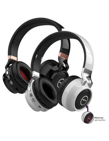 AURICULARES ESTÉREO WIRELESS V5.0, BATERÍA 300MAH GR-BTH22