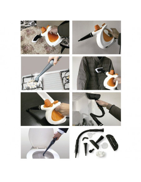 LIMPIADOR A VAPOR 3 BAR CON POTENCIA DE 900-1050W THULOS TH-ST351