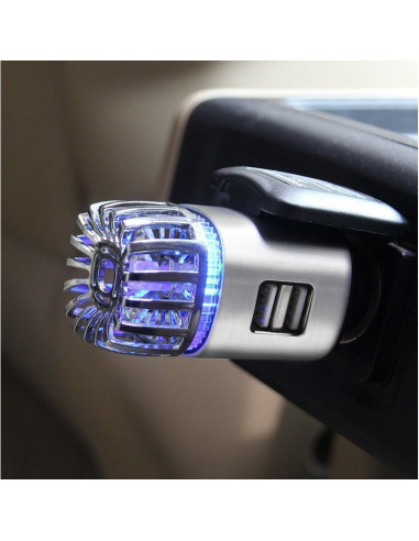 PURIFICADOR DE AIRE PARA COCHE CON 2...