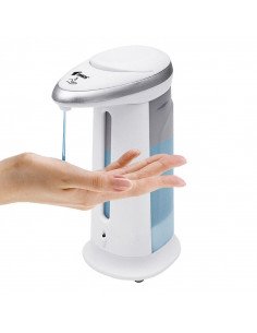 DISPENSADOR DE JABÓN-GEL AUTOMÁTICO CON SENSOR INFRARROJO...