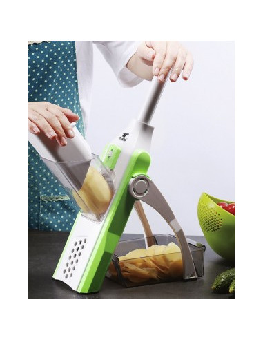 MANDOLINA VERTICAL DE COCINA CON 4...