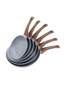 Sartén serie MARBEL MANGO MADERA, HECHO DE ALUMINIO EN...