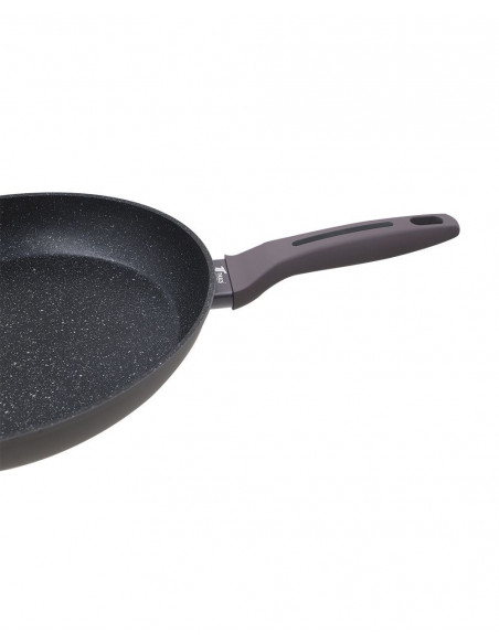 Sartén serie GREY, CON MANGO DE TECTO SUAVE tamaños de 20-30cm TH-FRPG (24CM)