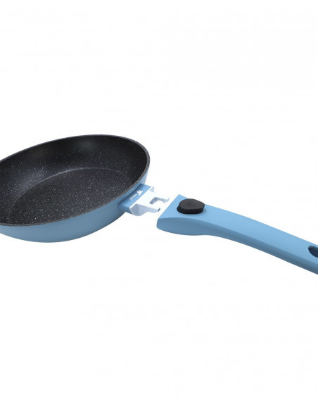 Sartén serie BLUE APTA PARA LAVAVAJILLA DE tamaño 20-24-28cm. THULOS TH-FRPB (24CM)