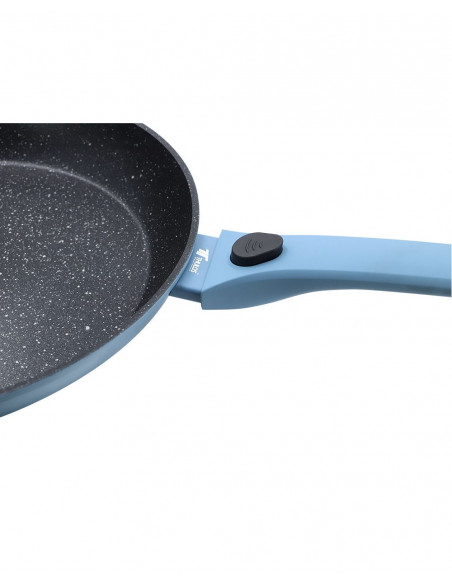 Sartén serie BLUE APTA PARA LAVAVAJILLA DE tamaño 20-24-28cm. THULOS TH-FRPB (24CM)