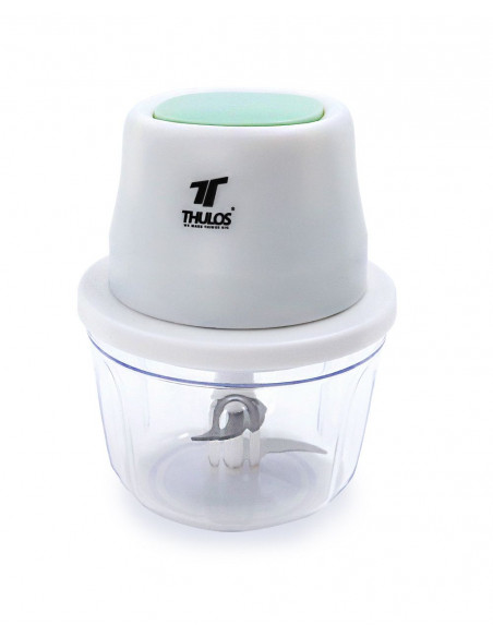 MINI PICADORA ELÉCTRICA USB CON CUCHILLAS DE ACERO INOXIDABLE 350ML TH-PC352