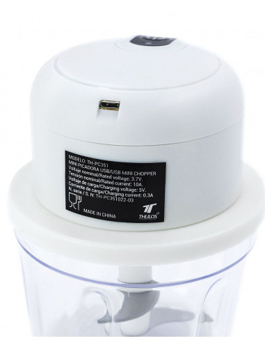 MINI PICADOR ELÉCTRICA USB, CON...