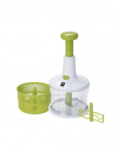 Picadora, batidora y escurridor con cuchilla de acero...