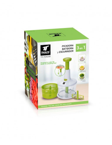 Picadora, batidora y escurridor con...