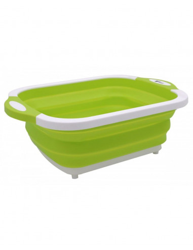 Tabla de cortar, cesta y escurridor 3...