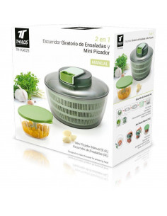 SET DE ESCURRIDOR GIRATORIO DE ENSALADAS Y MINI PICADOR... 2