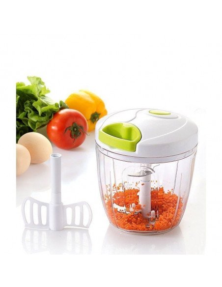 PICADOR Y BATIDORA MANUAL CON DOBLE CUCHILLA Y ACCESORIOS PARA BATIR TH-KA002