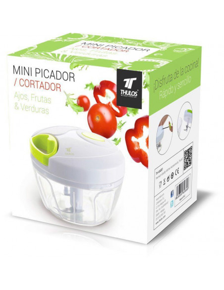 MINI PICADOR MANUAL EQUIPADO CON 3 CUCHILLAS TH-KA001