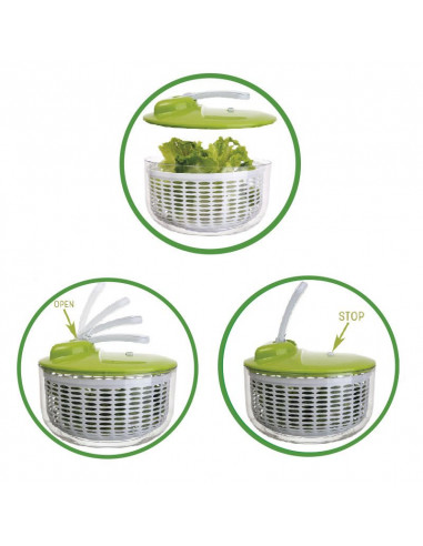 ESCURRIDOR PARA ENSALADAS FACIL DE...