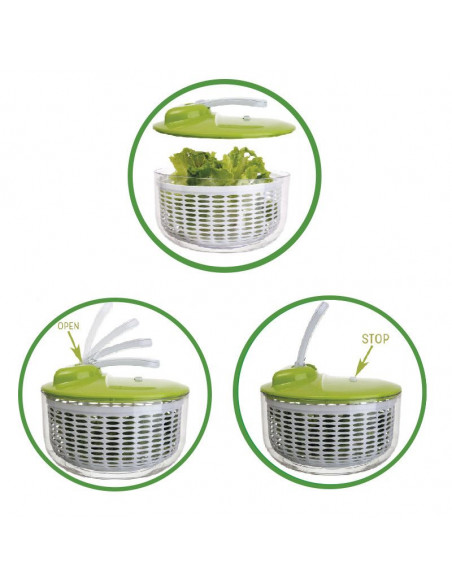 ESCURRIDOR PARA ENSALADAS FACIL DE USAR THULOS TH-659