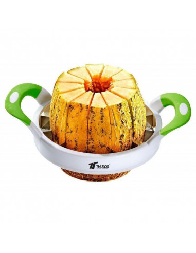 CORTADOR DE MELON, SANDIA CON CUHILLAS INOXIDABLES THULOS TH-476 (20CM)