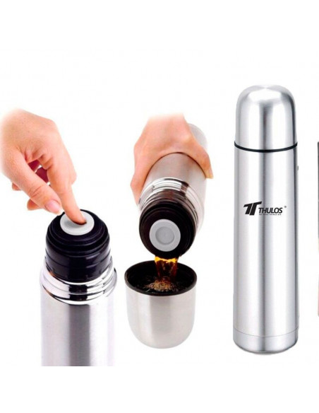 TERMO BALA, LIGERO Y FACIL DE TRANSPORTAR TH-VF (1000ML)