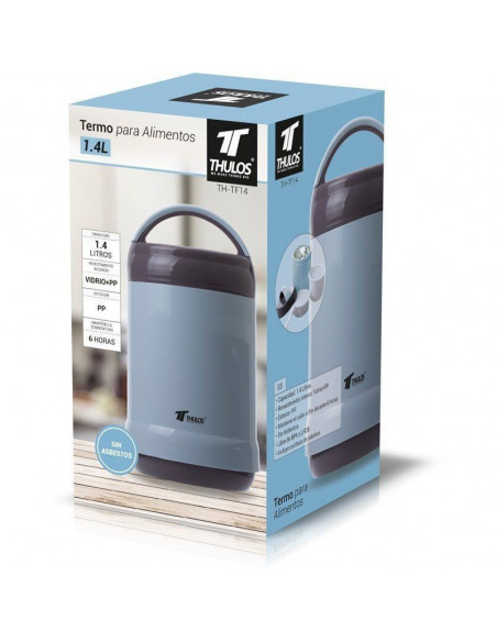 TERMO PARA ALIMENTOS 1.4 LITROS CON REVESTIMIENTO INTERIOR TH-TF14