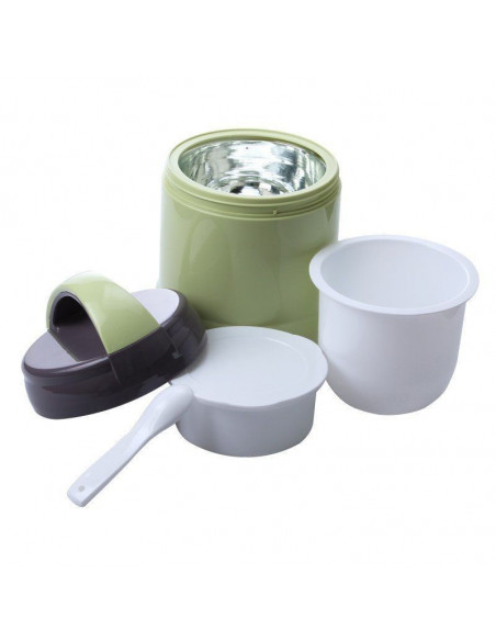 TERMO PARA ALIMENTOS, CON REVESTIMIENTO DE VIDRIO Y PP, 1L TH-TF10