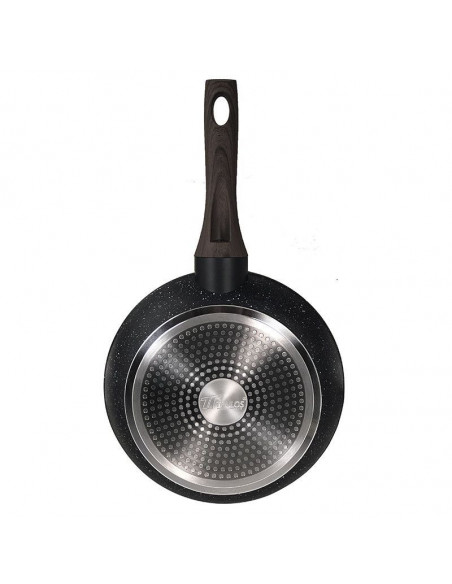 JUEGO DE 2 SARTENES Y REVESTIMIENTO DE PIEDRA LISBON TH-FPS32