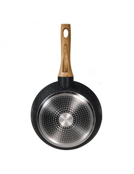 JUEGO DE 3 SARTENES, CON ANTIADHERENTEGRANITO BRUSSELS TH-FPS31