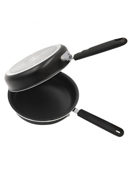 SARTÉN DOBLE APTO PARA TORTILLAS Y CREPES TH-DFP