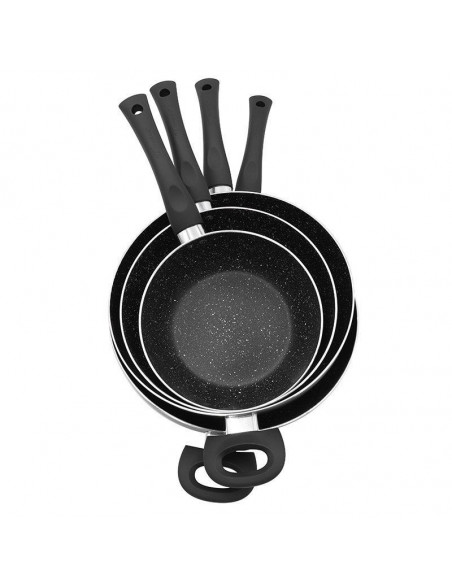 SARTÉN WOK CON REVESTIMIENTO DE PIEDRA ANTIADHERENTE TH-WOK (20CM)