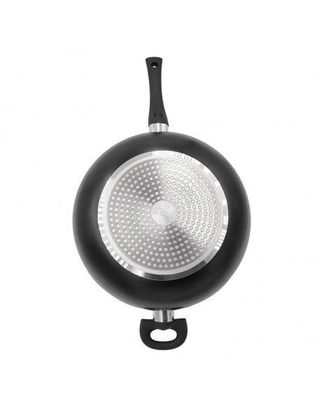 SARTÉN WOK CON REVESTIMIENTO DE PIEDRA ANTIADHERENTE TH-WOK (26CM)