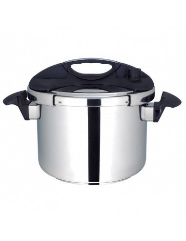 OLLA A PRESIÓN RÁPIDA, HECHO DE ACERO...