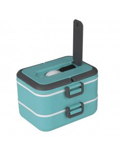 FIAMBRERA DOBLE, ASA DE TRANSPORTE, CAPACIDAD 1.5L TH-LB1500 2