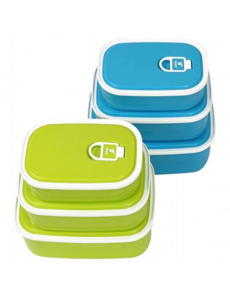 SET DE 3 FIAMBRERAS LIBRE DE BPA. 420,790 Y 1320ML TH-LB008