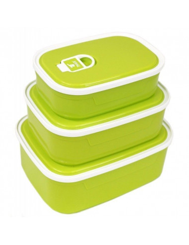 SET DE 3 FIAMBRERAS LIBRE DE BPA....