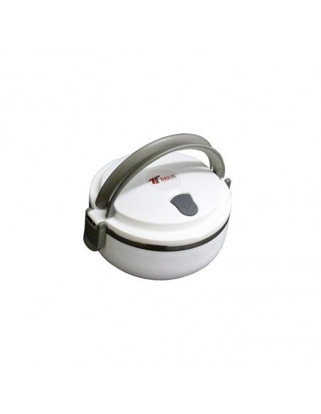 Fiambrera de acero inoxidable con capacidad de 700ml TH-LB1 (BLANCO)