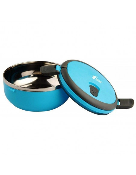 Fiambrera de acero inoxidable con capacidad de 700ml TH-LB1 (CELESTE)