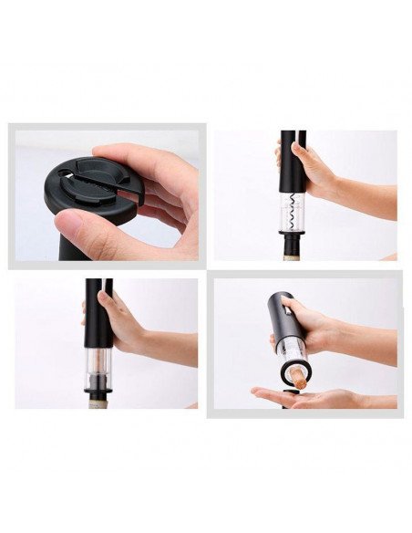 SACACORCHOS ELÉCTRICO CON TENSION NOMINAL Y LUZ LED TH-WO103