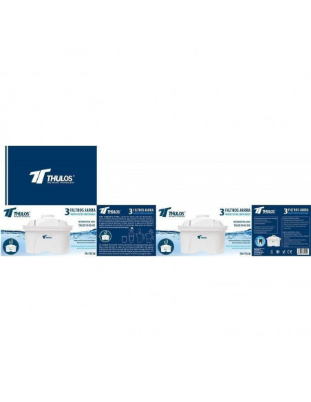RECAMBIO FILTROS PARA PURIFICADORA DE 4 ETAPAS DE FILTRADO TH-FT518