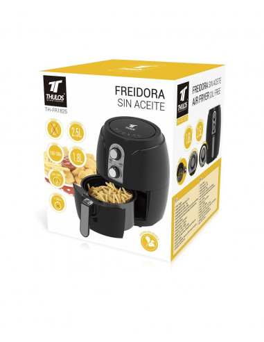 Freidora sin aceite 1.8L, con cajón...