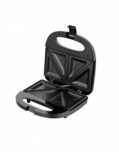 SANDWICHERA ELÉCTRICA, CAPACIDAD DE 750W, ANTIADHERENTE...