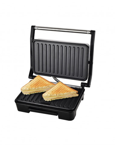 GRILL PANINI ELÉCTRICO CON RECUBRIMIENTO ANTIADHERENTE 850W TH-GP206