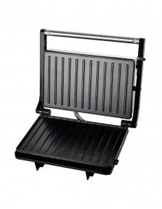 GRILL PANINI ELÉCTRICO CON PLACAS ANTIADHERENTE 850W... 2