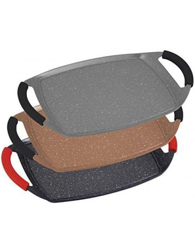 Plancha con revestimiento de piedra...