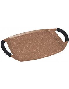 Plancha con revestimiento de piedra antiadherente, libre...