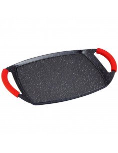 Plancha con revestimiento de piedra, libre de PFOA, 36 cm...