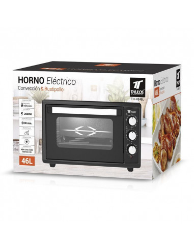 HORNO ELÉCTRICO, CAPACIDAD DE 46L,...