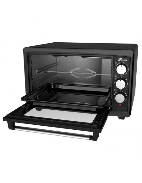 HORNO ELÉCTRICO, CAPACIDAD DE 38L, TEMPORIZADOR DE 90MIN, RUSTIPOLLO TH-HE38L2