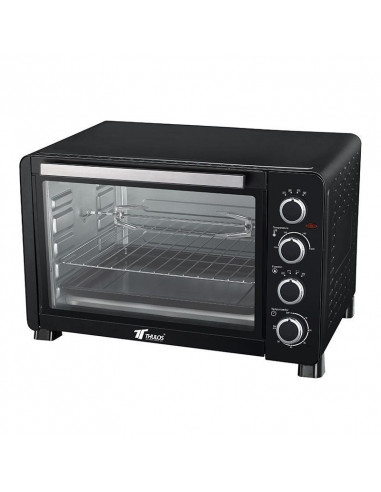 HORNO ELÉCTRICO, CONVECCIÓN Y RUSTIPOLLO, ACERO INOXIDABLE, 45L TH-HE46L