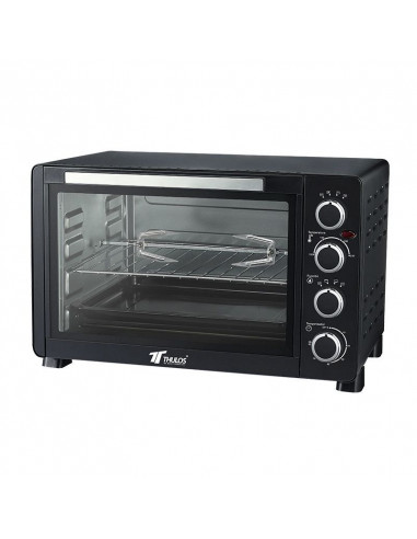 HORNO ELÉCTRICO, CON REVESTIMIENTO INTERIOR ANTIADHERENTE, 30 LITROS 1500W TH-HE31L